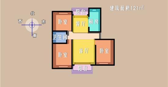 改造前平面图