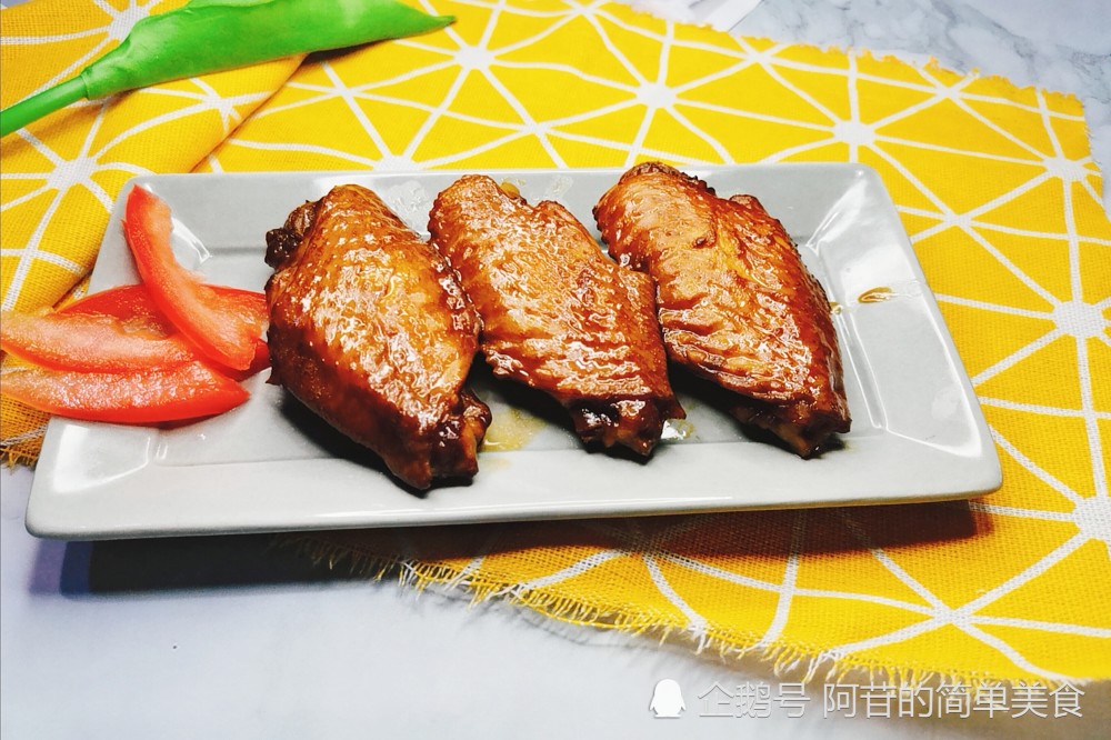 不要总做可乐鸡翅,来点酱香鸡翅膀,隔壁小孩都馋哭了