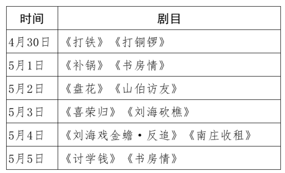 足不出户"进剧场 湖南12部传统经典花鼓戏陪你过五一