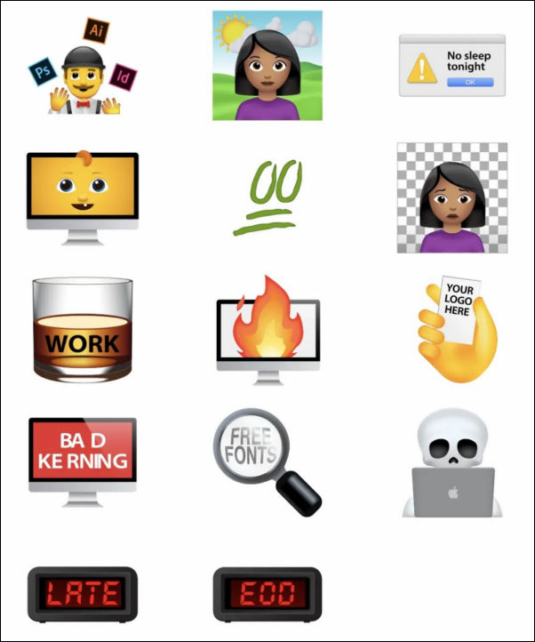 emoji终于来了如今,光美国确诊人数就已突破百万了国外还没有意识到