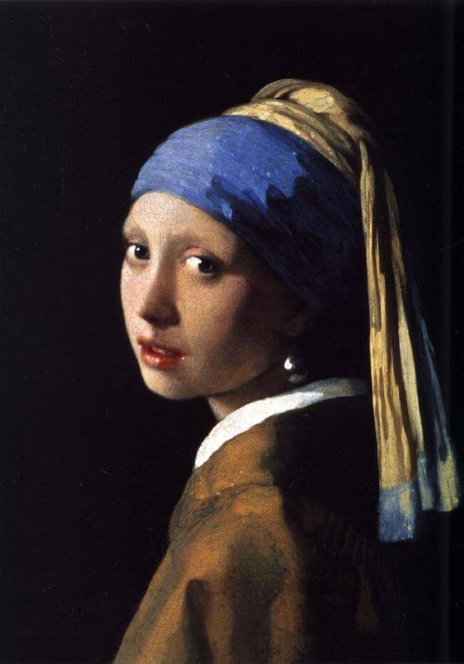 世界名画《戴珍珠耳环的少女(girl with a pearl earring)在美术史