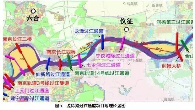 龙潭长江大桥是南京目前在建的最东侧过江通道,也是《江苏省城镇体系