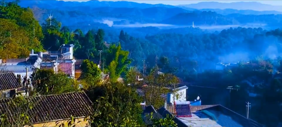 到西畴香坪山徒步,这边风景独好