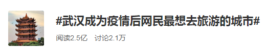 出社会以后-挂机方案调研陈诉表现：武汉成为疫后网友最想往的都会，北京位列第二 ...挂机论坛(1)