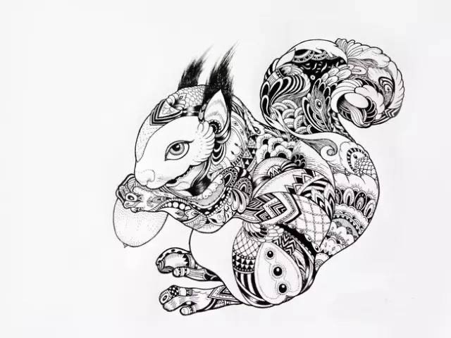 让你震惊的黑白装饰画,高难度作品你敢挑战吗?
