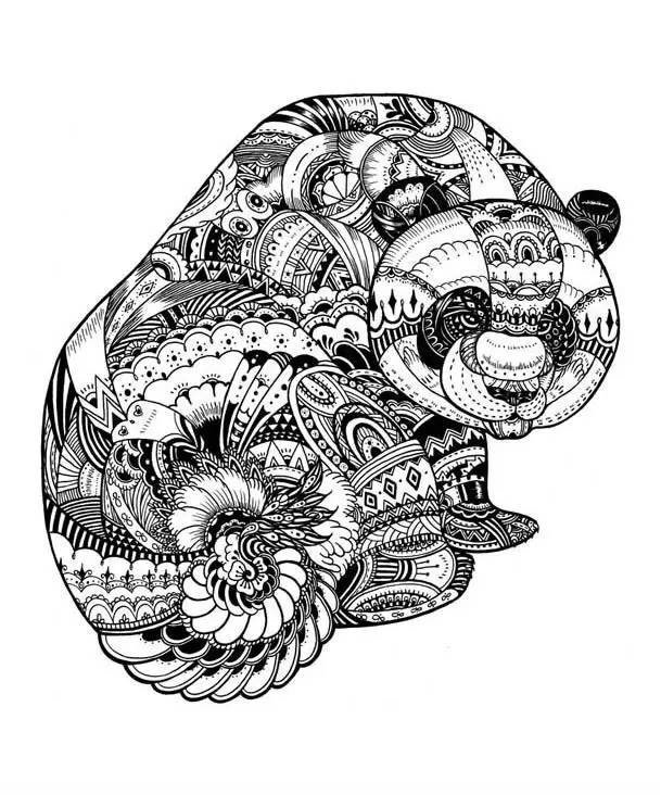 让你震惊的黑白装饰画,高难度作品你敢挑战吗?