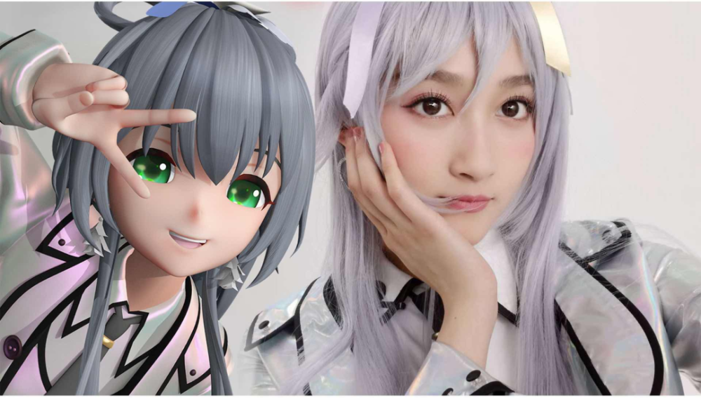 知名度的虚拟偶像,洛天依是二次元偶像团体vsinger的成员,主体是靠vr