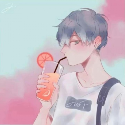 甜甜的情侣头像:我的心不大,但足够装下一个我爱的他!