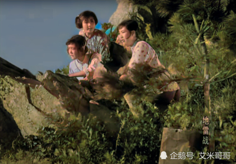 用彩色的方式打开,1962年的经典怀旧电影《地雷战》是