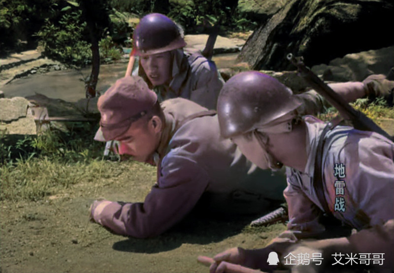 用彩色的方式打开,1962年的经典怀旧电影《地雷战》是