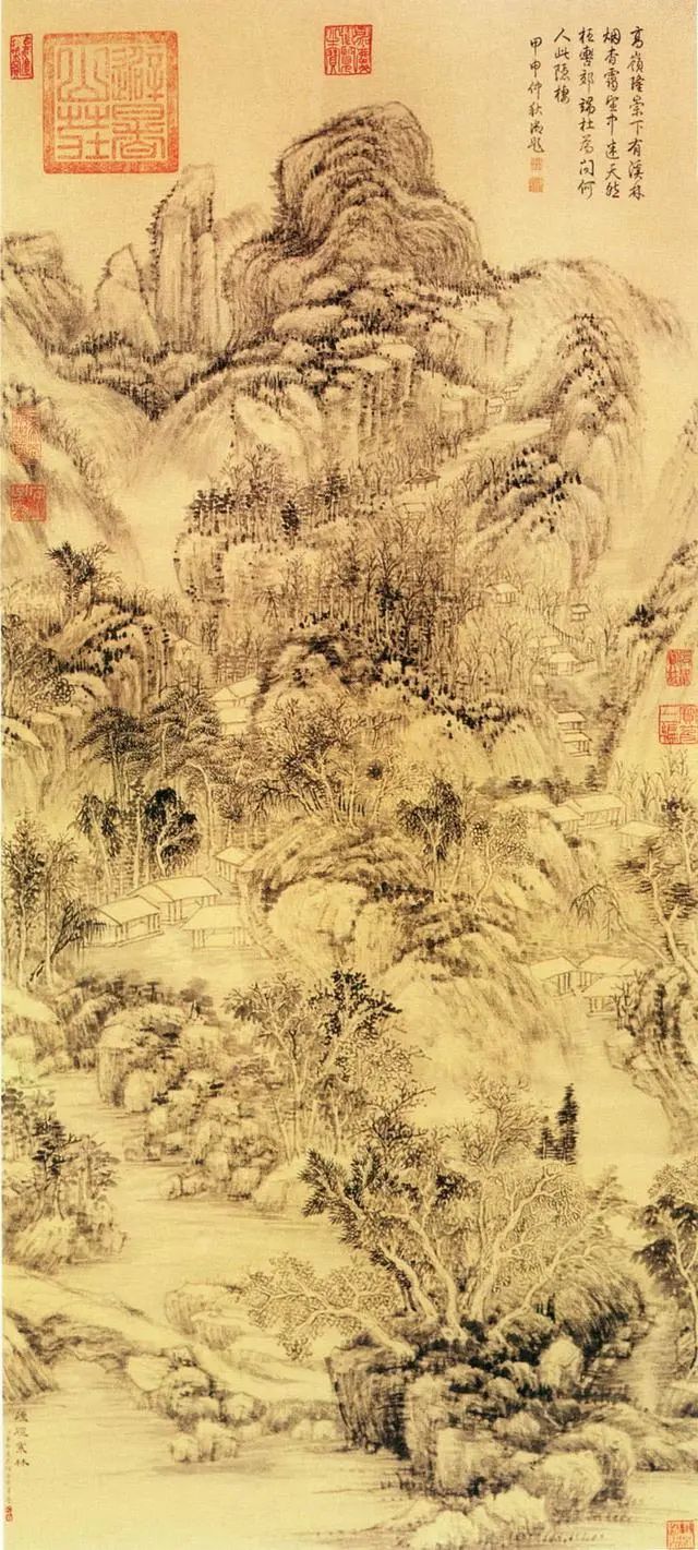 金陵博物馆鉴赏 董邦达:西湖景