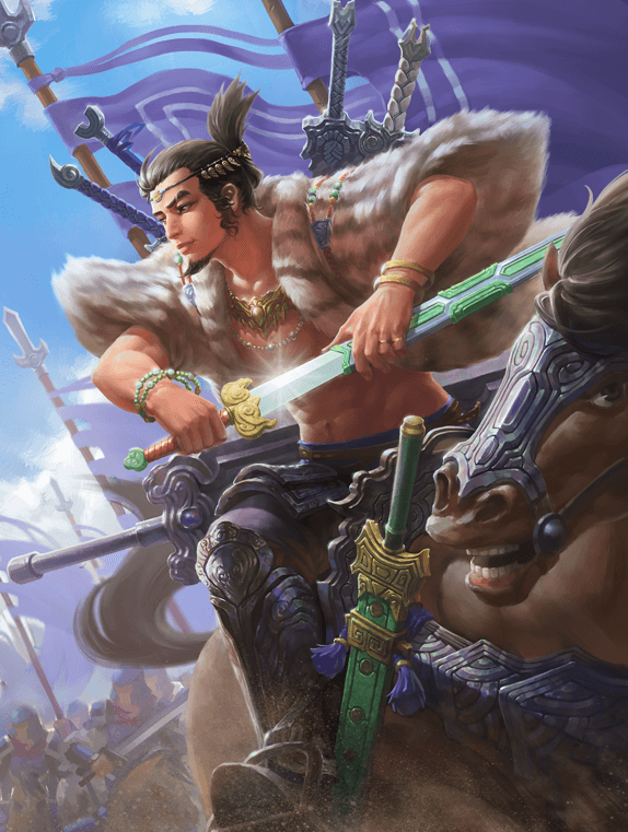8 1图 海外服新武将【曹洪魏6版】《三国杀》武将技能