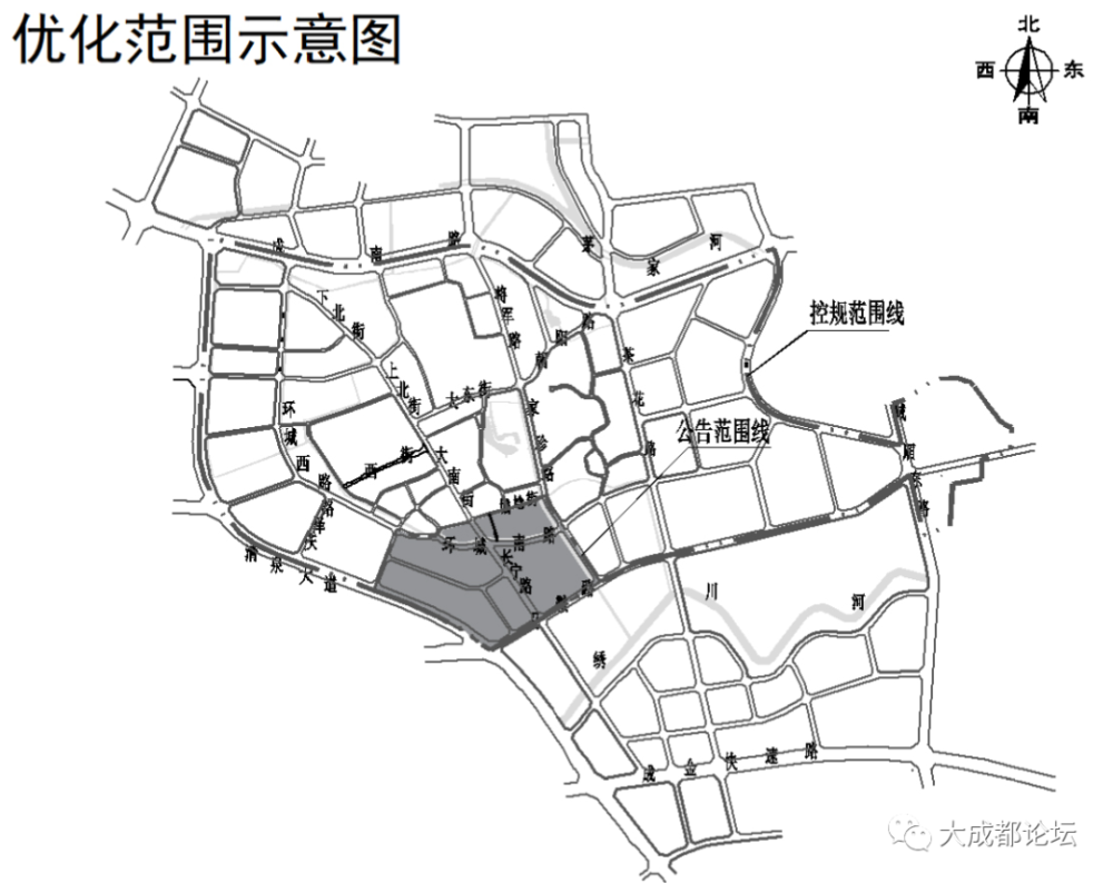 青白江区城厢古城片区控制性详细规划局部用地控规优化方案公告