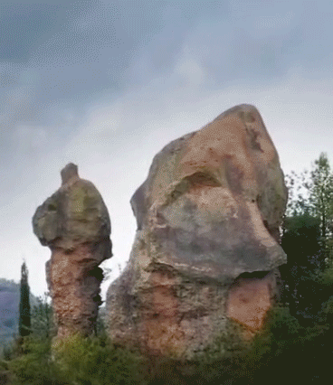 丽水发现一批奇山怪石,又近又好玩