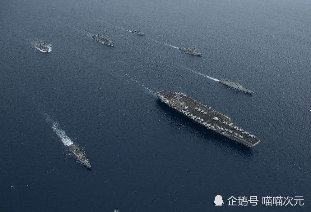 美国航母舰队