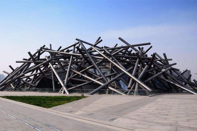 合肥地标建筑,耗资1.88亿仿造鸟巢,却被游客狂喷最丑建筑