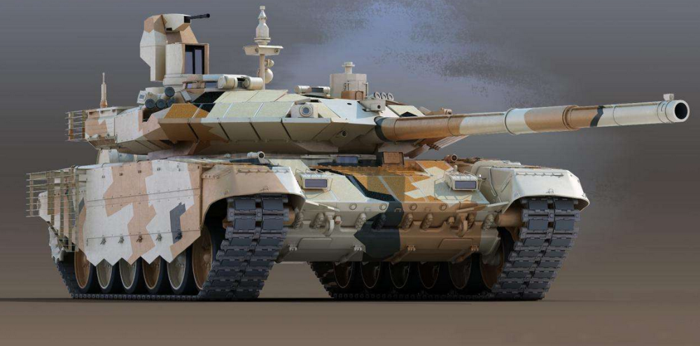 t-90ms主战坦克示意图