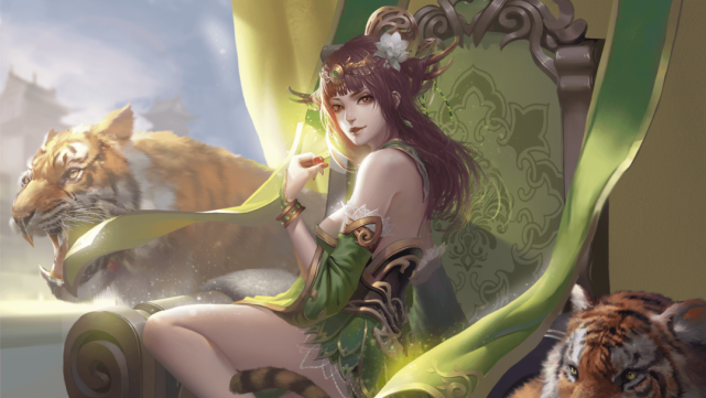 27 1图 原画补充【孙鲁班吴6版《三国杀》武将技能资料库汇总【身份