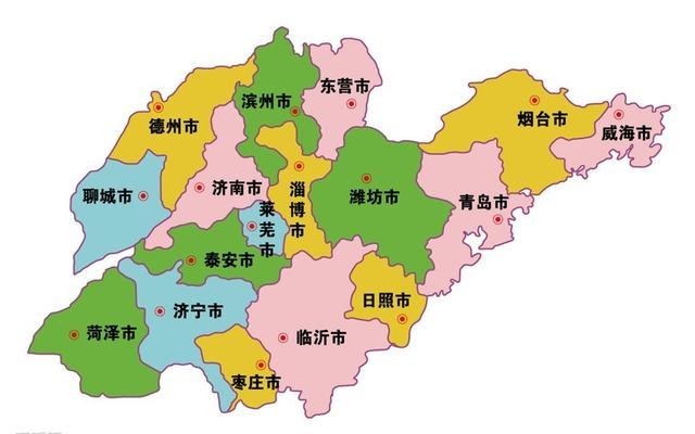 中国二十三个省级行政区之山东