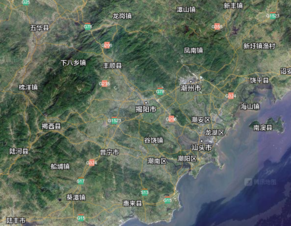 潮汕三市人口有多少_潮汕三市地图