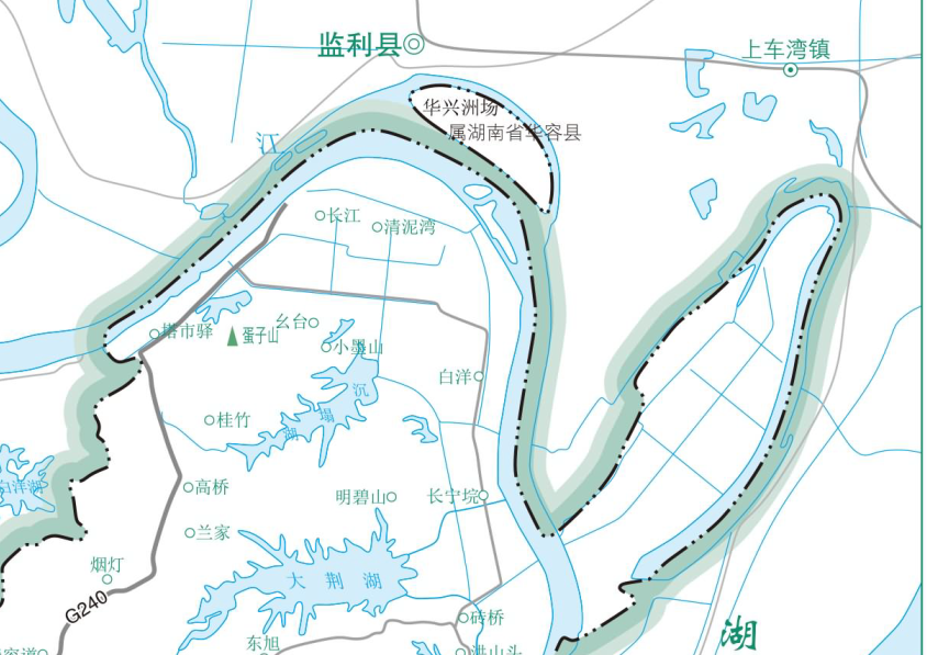 湖南唯一在长江以北的飞地被湖北监利县包围如今还给自然