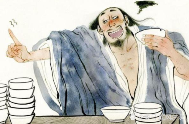 历史上第一酒鬼,被妻子扔进酒缸,出来后说了3个字