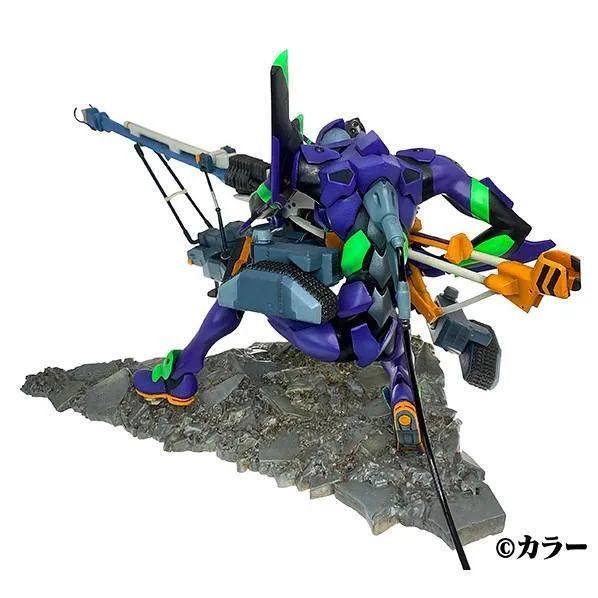 新品:海洋堂 eva初号机 evangelion 剧场版场景雕像