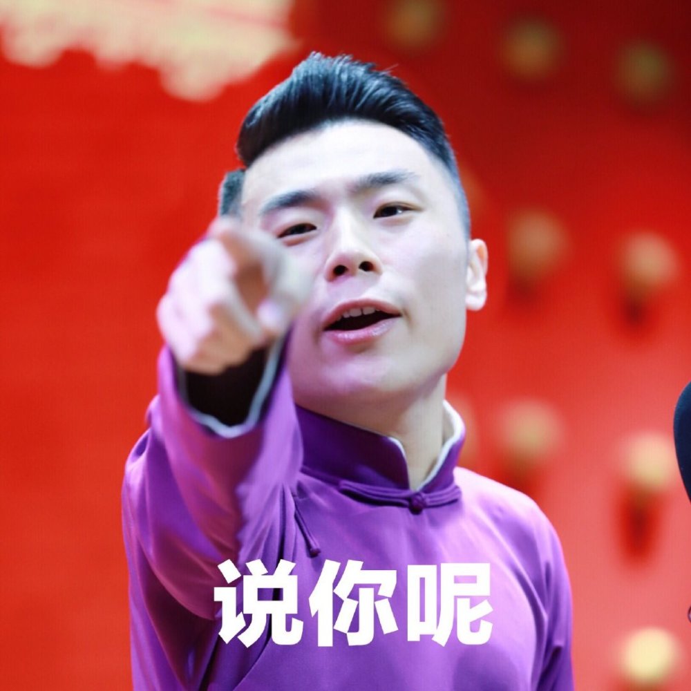 表情包 加上大头特效后的九南欠萌欠萌的