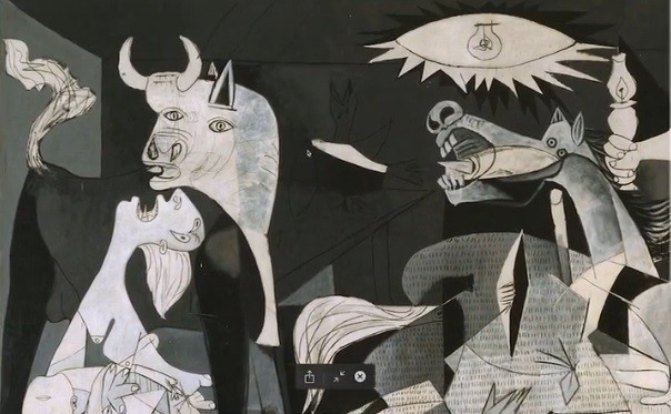 毕加索这幅画:牛不像牛马不像马,专家解读之后才知道