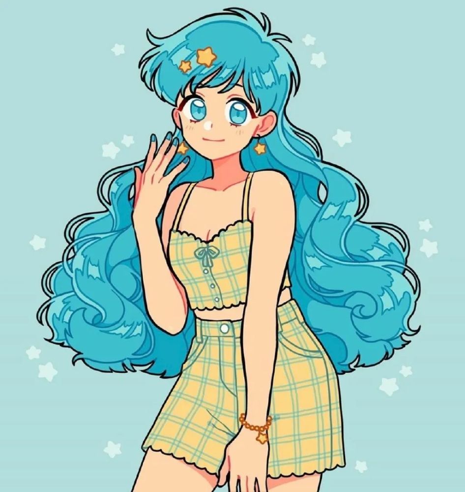 青春少年少女糖果色手绘头像 请允许我成为你的春夏