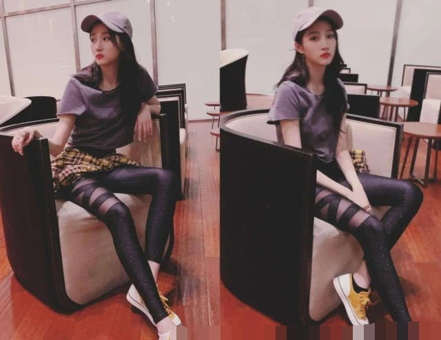 范冰冰穿丝袜,热巴穿丝袜,郑爽穿丝袜,看到她:少女感