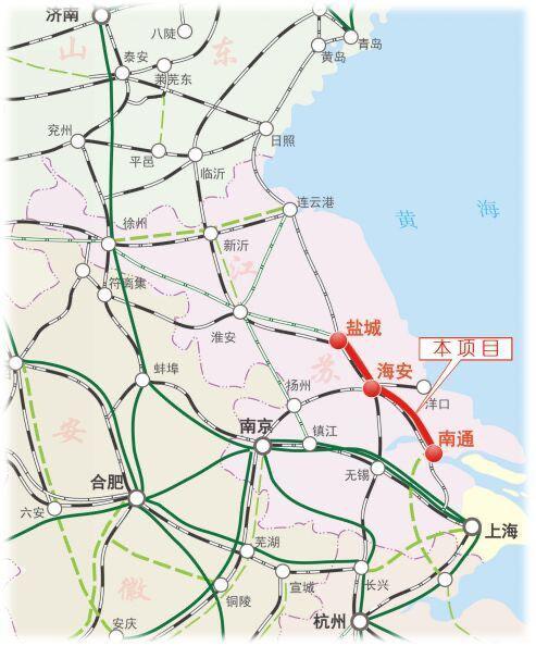 今年江苏4条铁路开通 南京至12市将"市市通高铁"