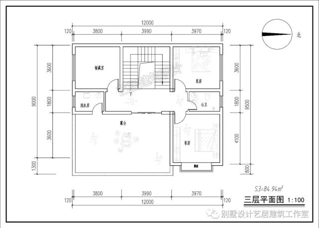 三层简约自建房设计