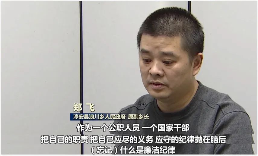2019年12月,郑飞因犯受贿罪,贪污罪 被判处有期徒刑四年.