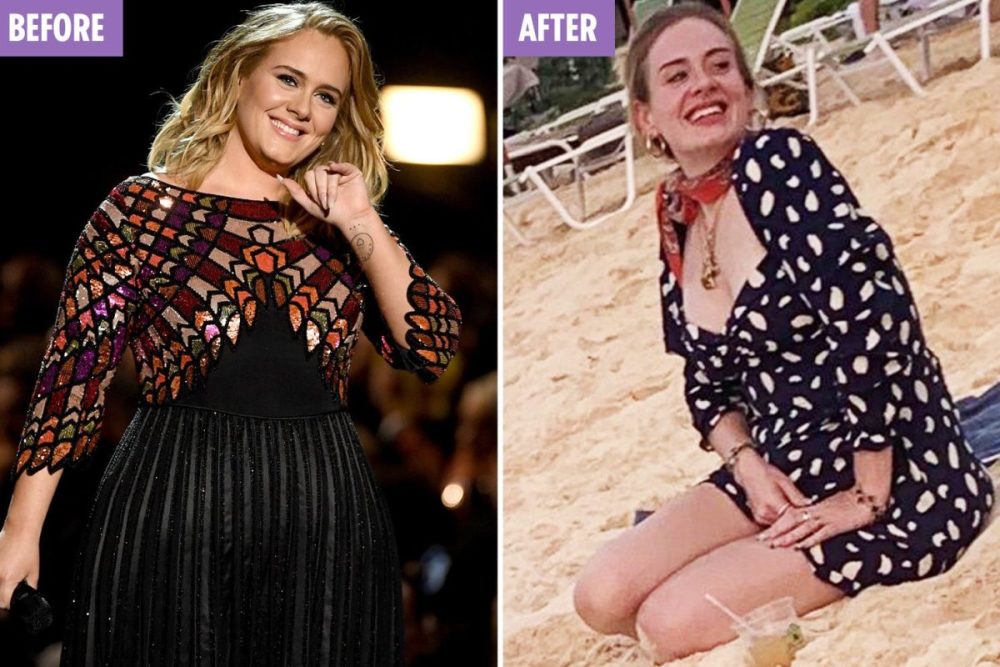 英国歌手阿黛尔减肥90斤后判若两人:腰身纤细,美若