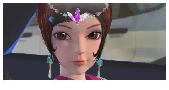 当叶罗丽仙子换上女王的发型,光仙子老了20岁,冰公主图片