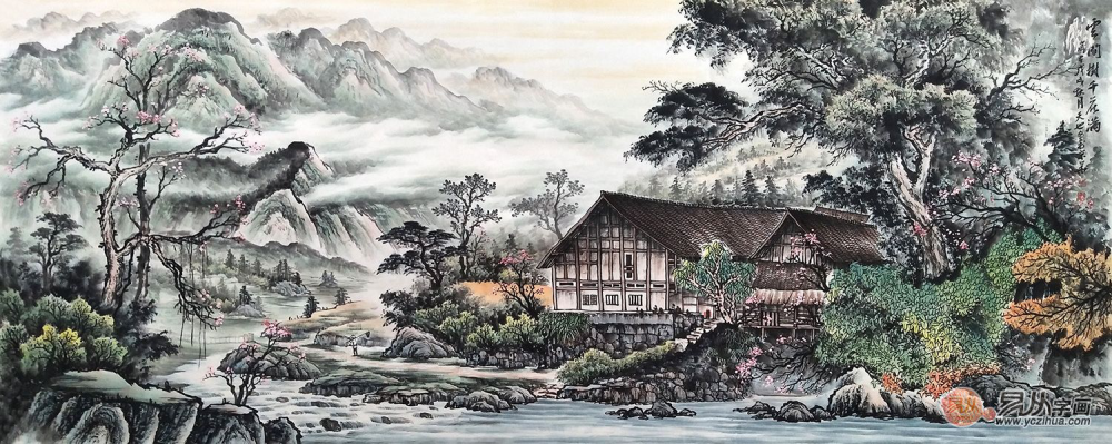 家居装饰画新选择 田园风山水画一览