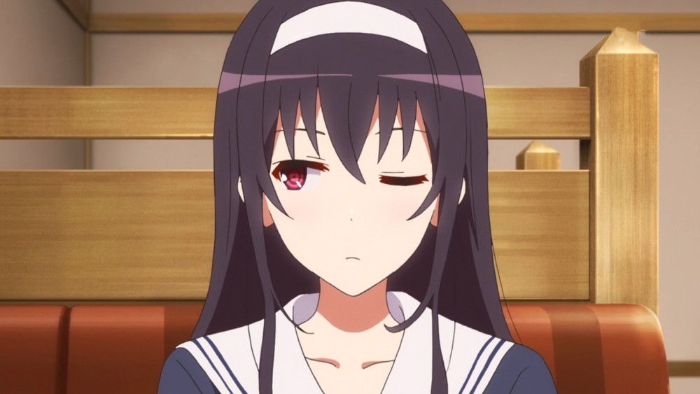 动漫黑长直美少女:雪之下雪乃毒舌,想到冬马和纱让人胃痛