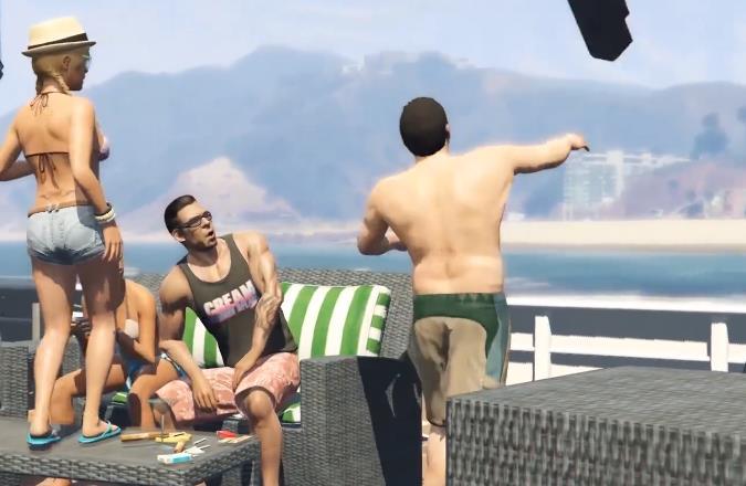 《gta5》当崔西拍戏时被麦克发现会怎样?这女儿太不省心了!