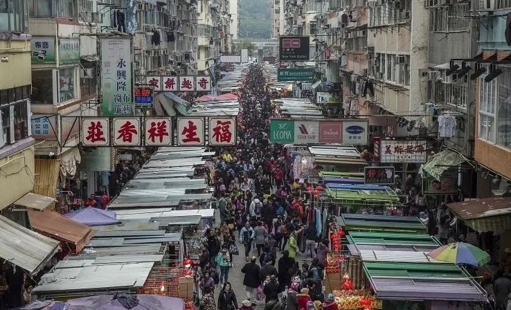 香港铁笼人口_香港人口密度(2)
