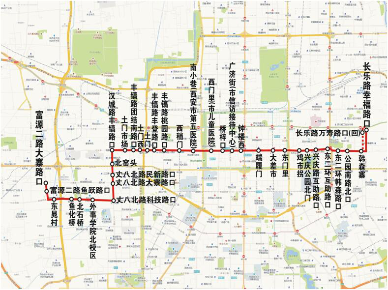 西安300路有调整,游5公交恢复正常!