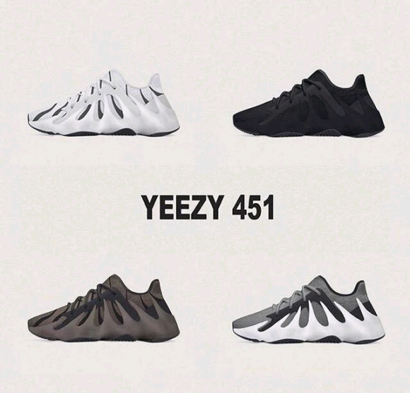 也许能取代椰子350,yeezy451实物终于曝光,网友:饺子真香!