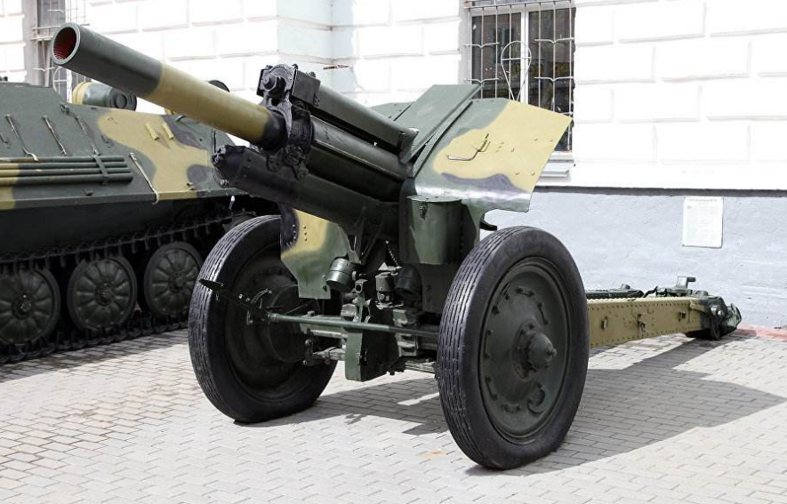 志愿军装备的苏式122毫米榴弹炮