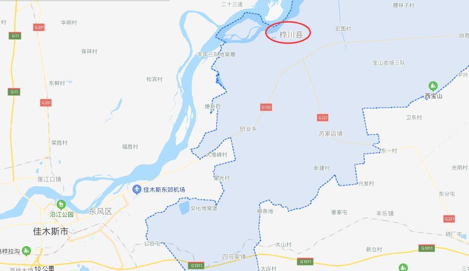 (桦川县地理位置) 桦川县还毗邻佳木斯机场,约30公里,不到一小时的