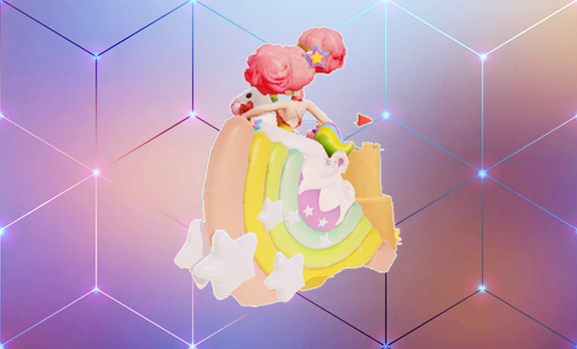 女生 缤纷独角兽