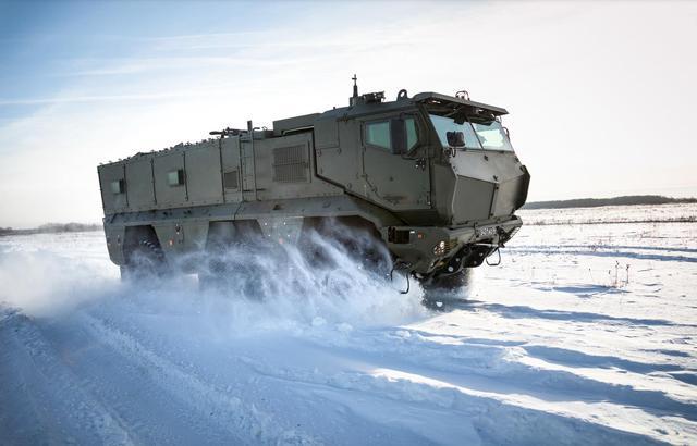 陆地上的"铁憨憨":俄军现役"台风"系列装甲车,性能不
