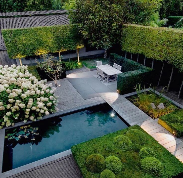 小庭院植物造景形式——3种形式,帮你搞定植物景观设计!