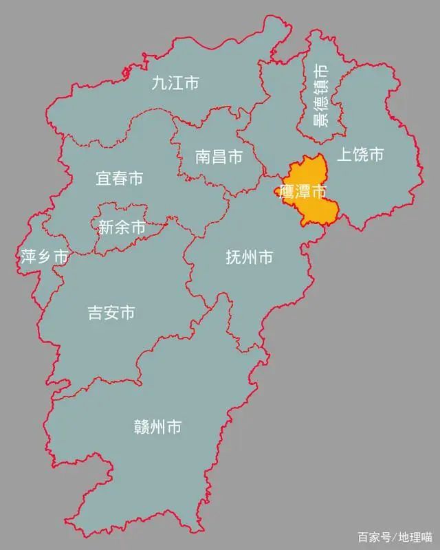 鹰潭市地图 腾讯网