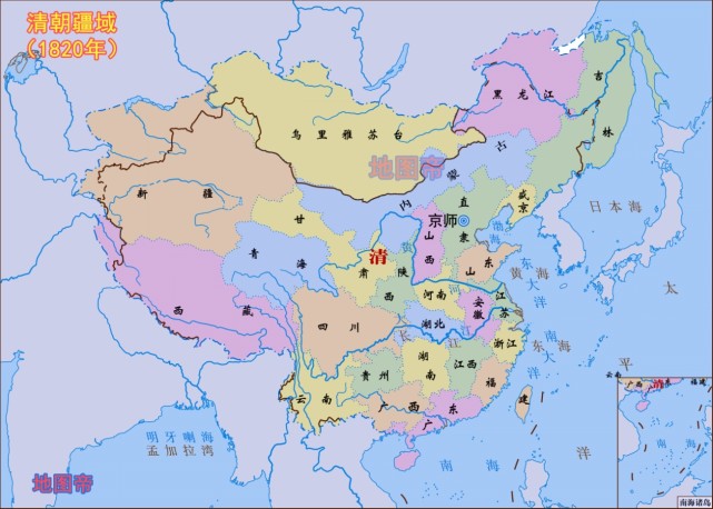 清朝鼎盛时期陆地面积1300多万平方公里,为什么那么大?