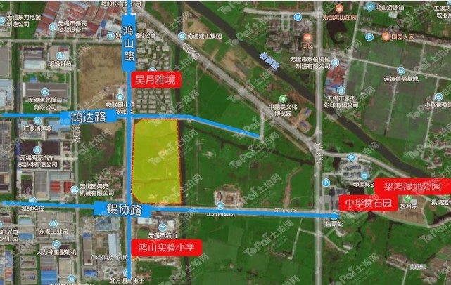 再创新高,无锡这块宝地藏不住了,刷新鸿山地价新高